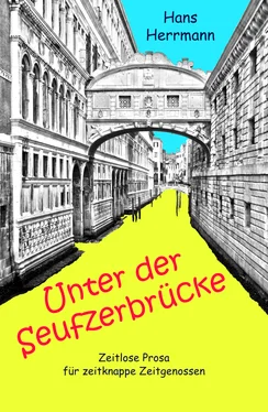 Hans Herrmann Unter der Seufzerbrücke обложка книги