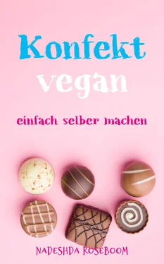 Nadeshda Roseboom Konfekt vegan обложка книги