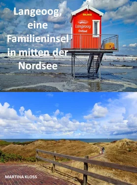 Martina Kloss Langeoog, eine Familieninsel in mitten der Nordsee обложка книги