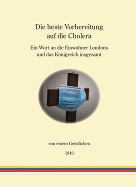 ein Geistlicher Die beste Vorbereitung auf die Cholera обложка книги