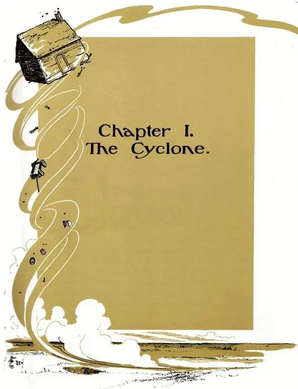 The Cyclone Dorothy lived in the midst of the great Kansas prairies with - фото 4
