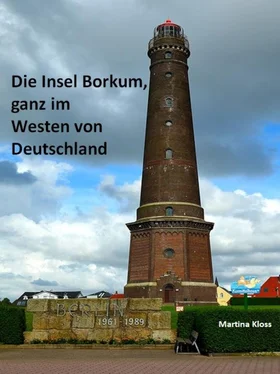 Martina Kloss Die Insel Borkum, ganz im Westen von Deutschland