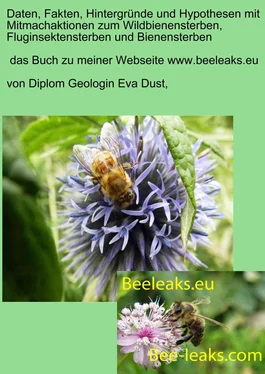 Eva Dust Daten, Fakten, Hintergründe und Hypothesen mit Mitmachaktionen zum Wildbienensterben, Fluginsektensterben und Bienensterben обложка книги