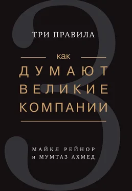 Майкл Рейнор Как думают великие компании: три правила обложка книги