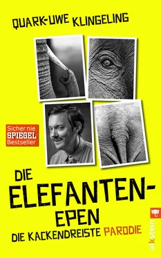Quark-Uwe Klingeling Die Elefanten-Epen обложка книги
