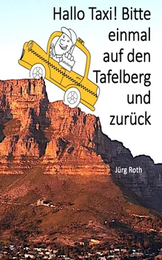 Jürg Roth Hallo Taxi! Bitte einmal auf den Tafelberg und zurück обложка книги