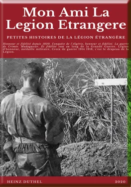 Heinz Duthel Mon Ami La Legion Etrangere обложка книги