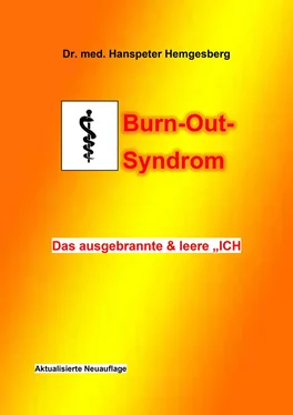 Dr. Hanspeter Hemgesberg Burnout обложка книги