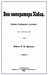 Карл Гейкинг - Дни императора Павла. Записки курляндского дворянина