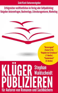 Stephan Waldscheidt KLÜGER PUBLIZIEREN für Verlagsautoren und Selfpublisher обложка книги