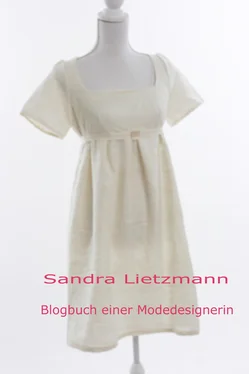 Sandra Lietzmann Blogbuch einer Modedesignerin обложка книги