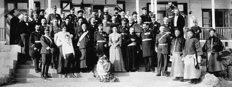 Gouverneur Oskar Truppel trifft den Gouverneur der Provinz Shandong Chou Fu - фото 43