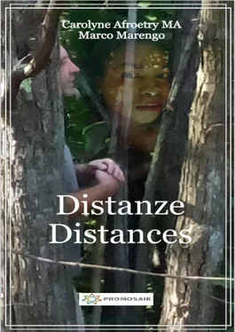 Carolyne Afroetry Distances - Distanze обложка книги