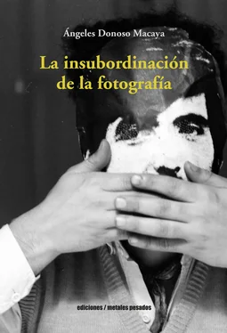 Ángeles Donoso Macaya La insubordinación de la fotografía обложка книги