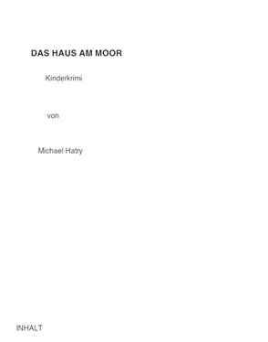 Michael Hatry Das Haus am Moor обложка книги