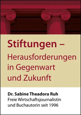 Dr. Sabine Theadora Ruh Stiftungen - Herausforderungen in Gegenwart und Zukunft обложка книги