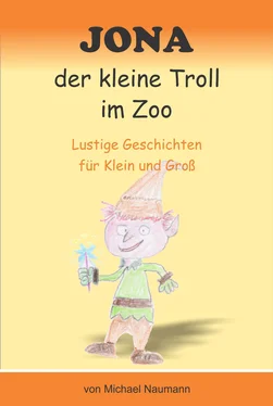 Michael Naumann Jona der kleine Troll im Zoo обложка книги