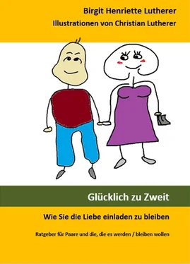 Birgit Henriette Lutherer Glücklich zu Zweit обложка книги
