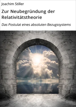 Joachim Stiller Zur Neubegründung der Relativitätstheorie обложка книги
