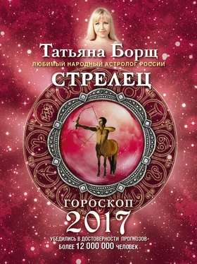 Татьяна Борщ Стрелец. Гороскоп на 2017 год обложка книги