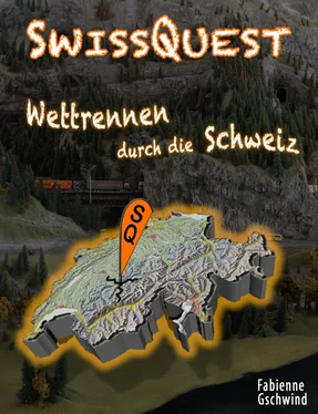 Fabienne Gschwind SwissQuest - Wettrennen durch die Schweiz обложка книги