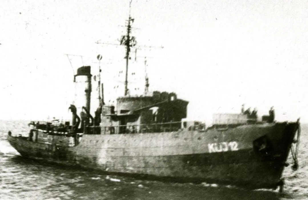 KriegsUJäger KUJ 12 schon zur Nachkriegsverwendung als Fischdampfer - фото 31