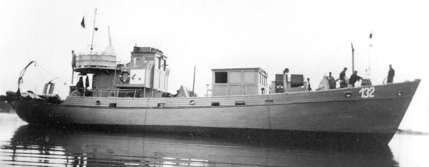 Kriegsfischkutter Vs 132 KFK 143 19441945 in SonderburgDK Einige Schiffe - фото 28