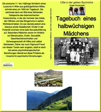 Rita anonym um 1900 Tagebuch eines österreichischen Mädchens um 1901 - Band 129 in der gelben Buchreihe bei Jürgen Ruszkowski обложка книги