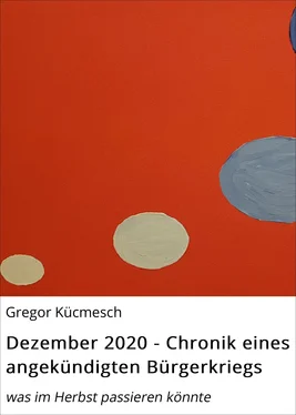 Gregor Kücmesch Dezember 2020 - Chronik eines angekündigten Bürgerkriegs обложка книги