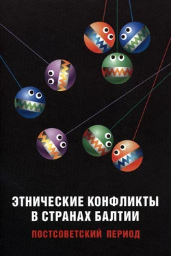 Сборник статей Этнические конфликты в странах Балтии в постсоветский период обложка книги