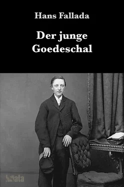 Hans Fallada Der junge Goedeschal обложка книги