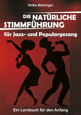 Ulrike Behringer Die natürliche Stimmführung für Jazz- und Populargesang обложка книги