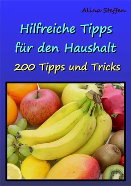 Alina Steffen Hilfreiche Tipps für den Haushalt обложка книги