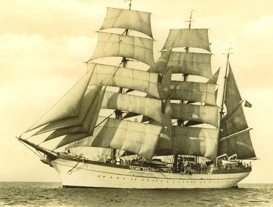 Segelschulschiff HORST WESSEL Meine Vorgesetztenauf SSS HORST WESSEL - фото 10