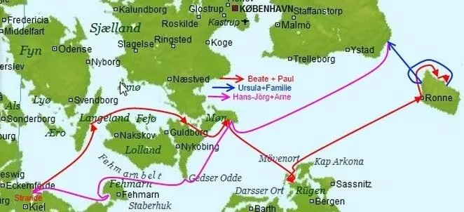 Reise 199823Juli bis 8August Beate und Paul 252sm Strande Spodsbjerg - фото 5