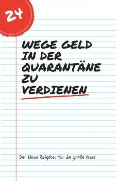 Peter F. 24 Wege Geld in der Quarantäne zu verdienen обложка книги