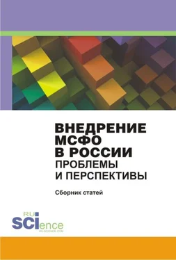 Сборник статей Внедрение МСФО в России. Проблемы и перспективы обложка книги