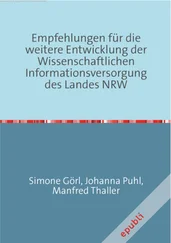 Manfred Thaller - Empfehlungen für die weitere Entwicklung der Wissenschaftlichen Informationsversorgung des Landes NRW