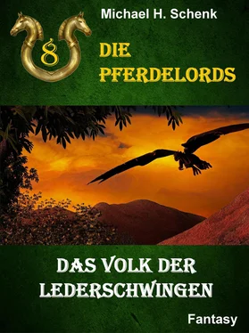 Michael Schenk Die Pferdelords 08 - Das Volk der Lederschwingen обложка книги