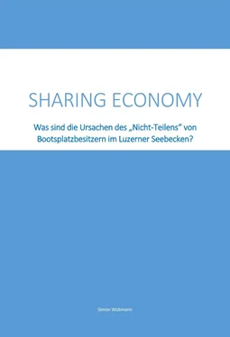 Simon Wobmann Sharing Economy - Was sind die Ursachen des Nicht-Teilens von Bootsplatzbesitzern im Luzerner Seebecken? обложка книги