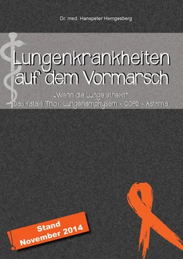 Dr. Hanspeter Hemgesberg Lungenkrankheiten auf dem Vormarsch обложка книги