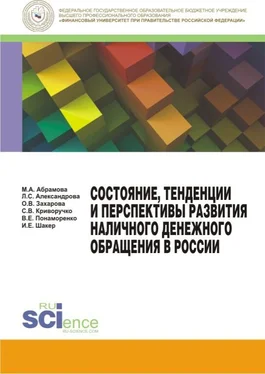 Светлана Криворучко Состояние, тенденции и перспективы развития наличного денежного обращения в России обложка книги