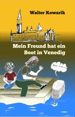 Walter Kowarik Mein Freund hat ein Boot in Venedig обложка книги