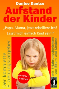 Dantse Dantse Aufstand der Kinder: Papa, Mama, jetzt rebelliere ich! Lasst mich einfach Kind sein! обложка книги