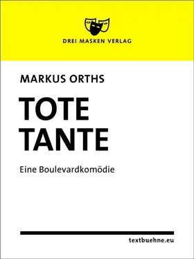 Markus Orths Tote Tante обложка книги