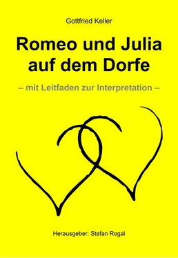 Gottfried Keller Romeo und Julia auf dem Dorfe обложка книги
