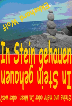 Ekkehard Wolf In Stein gehauen! обложка книги