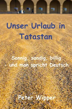 Peter Wipper Unser Urlaub in Tatastan обложка книги