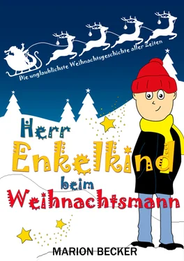 Marion Becker Herr Enkelkind beim Weihnachtsmann обложка книги