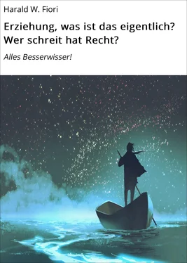 Harald W. Fiori Erziehung, was ist das eigentlich? Wer schreit hat Recht? обложка книги